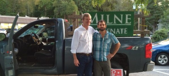 Door-to-door with Scott Milne